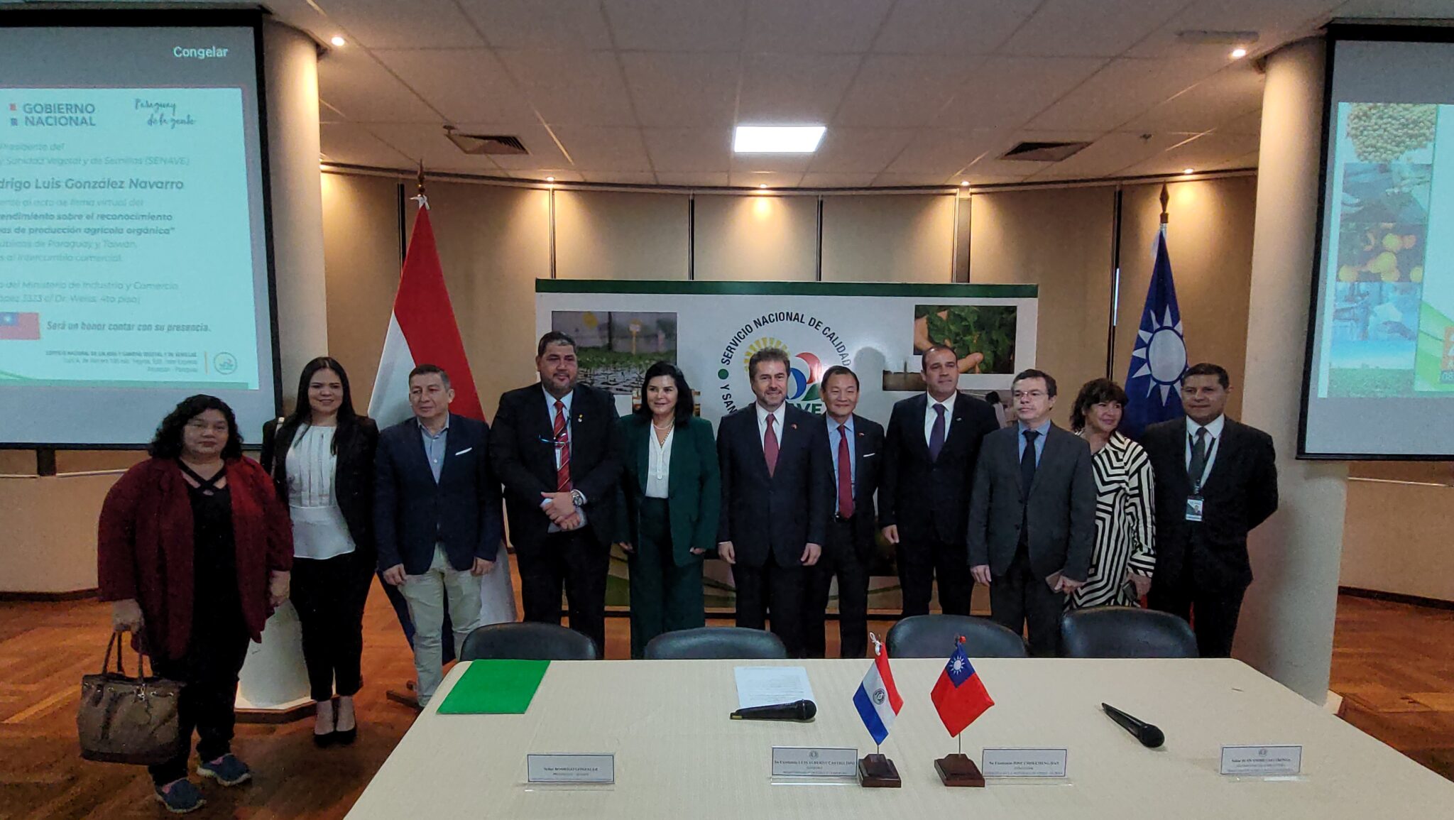 Paraguay y Taiwán facilitan el comercio de productos orgánicos